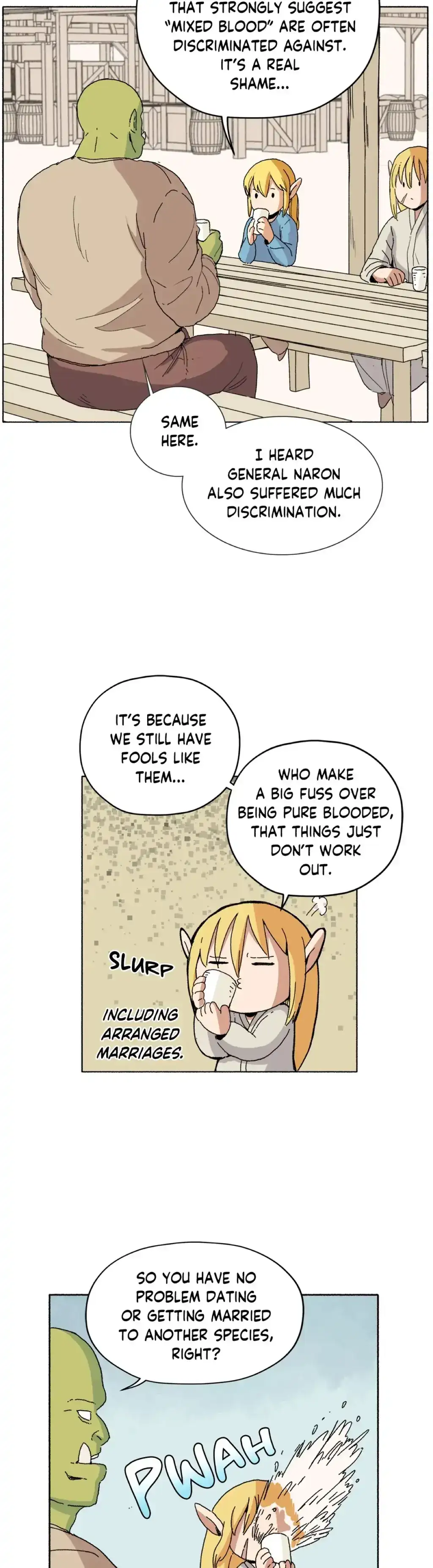 Pampered Prisoners: Elves Among Orcs Chapter 12 page 28 - 