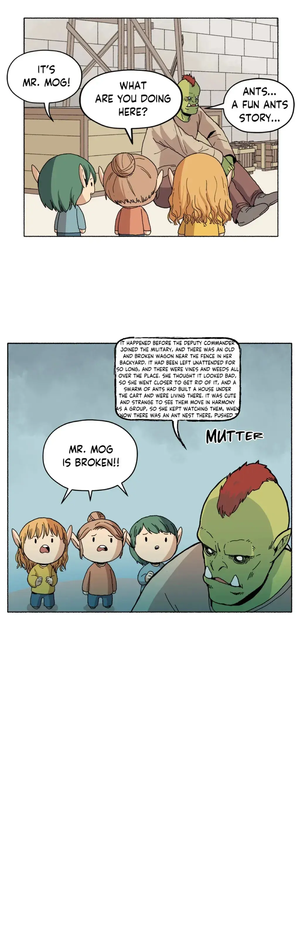 Pampered Prisoners: Elves Among Orcs Chapter 13 page 14 - 
