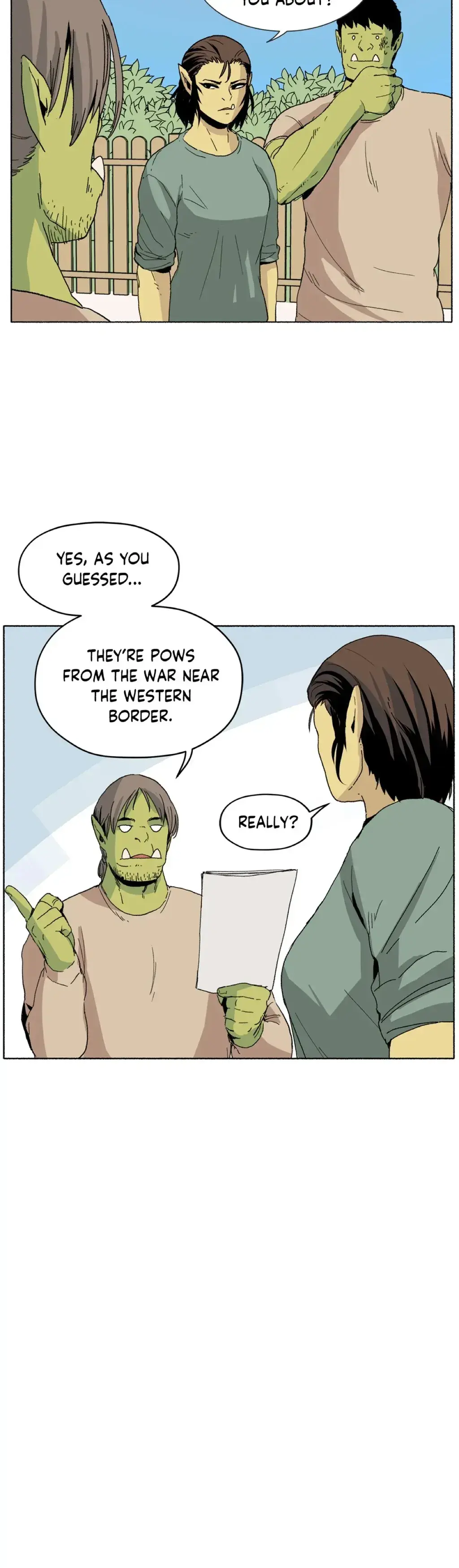 Pampered Prisoners: Elves Among Orcs Chapter 13 page 18 - 