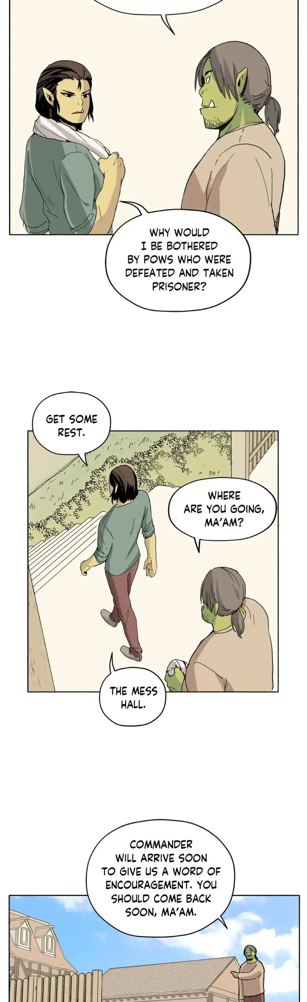 Pampered Prisoners: Elves Among Orcs Chapter 13 page 23 - 