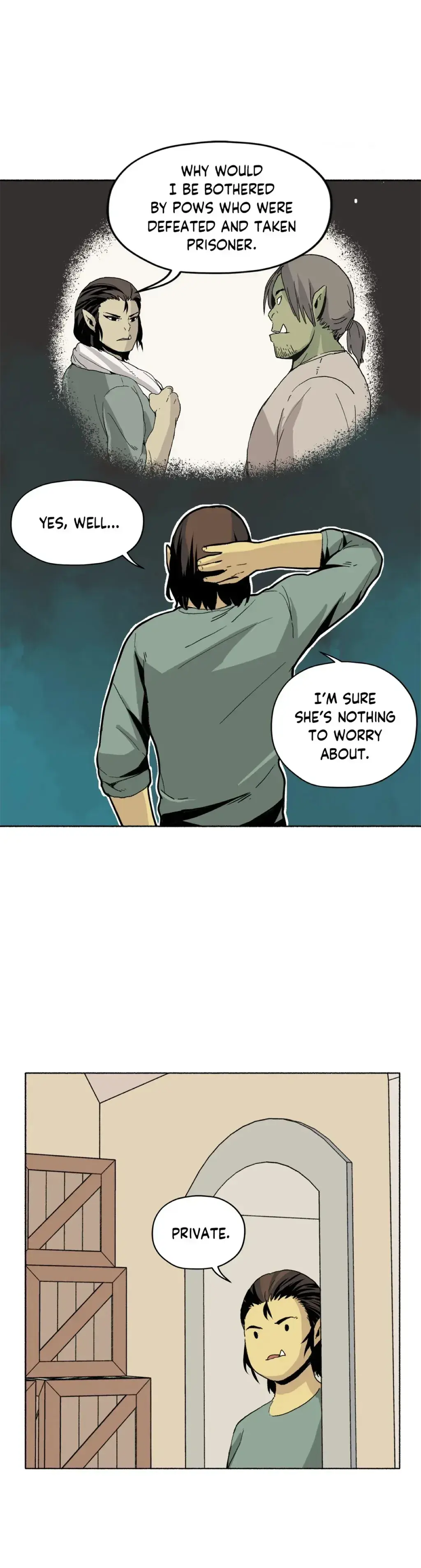 Pampered Prisoners: Elves Among Orcs Chapter 13 page 27 - 