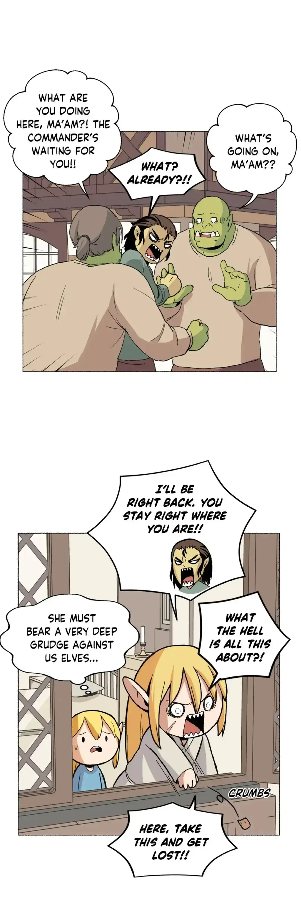 Pampered Prisoners: Elves Among Orcs Chapter 13 page 31 - 