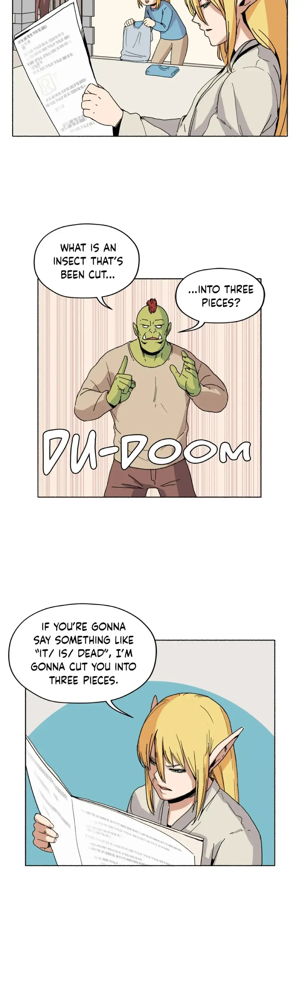 Pampered Prisoners: Elves Among Orcs Chapter 13 page 10 - 
