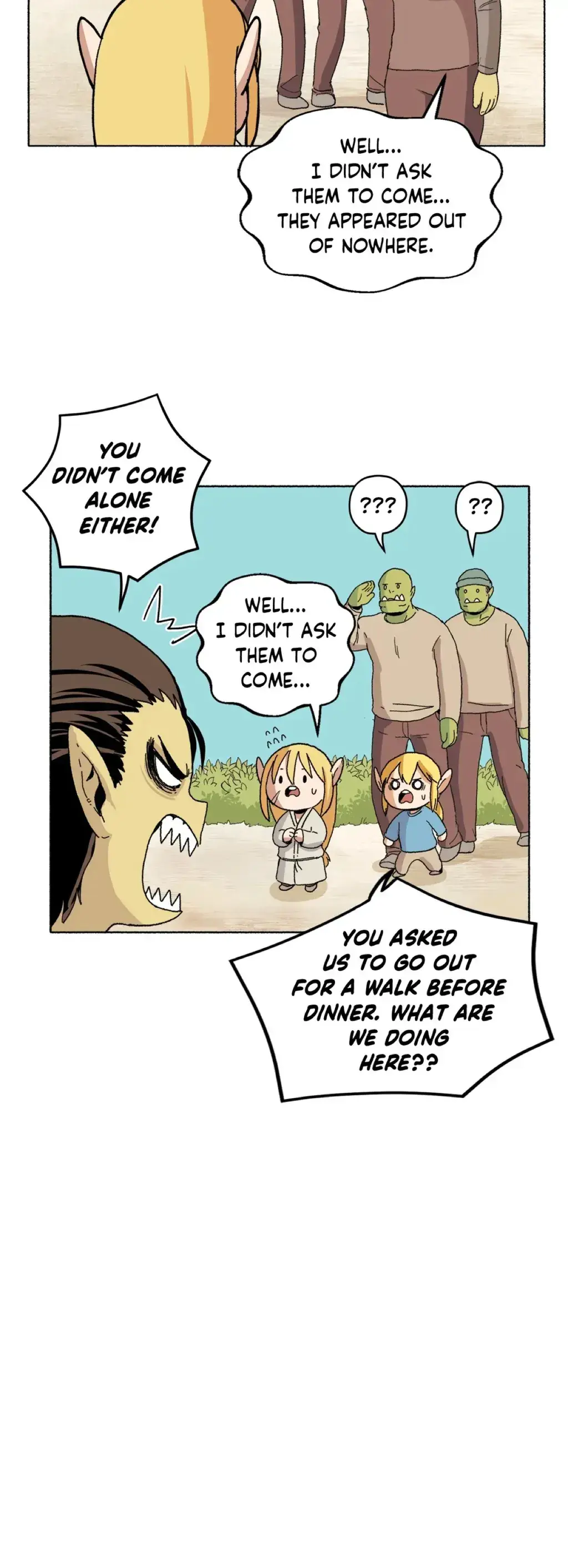 Pampered Prisoners: Elves Among Orcs Chapter 14 page 19 - 