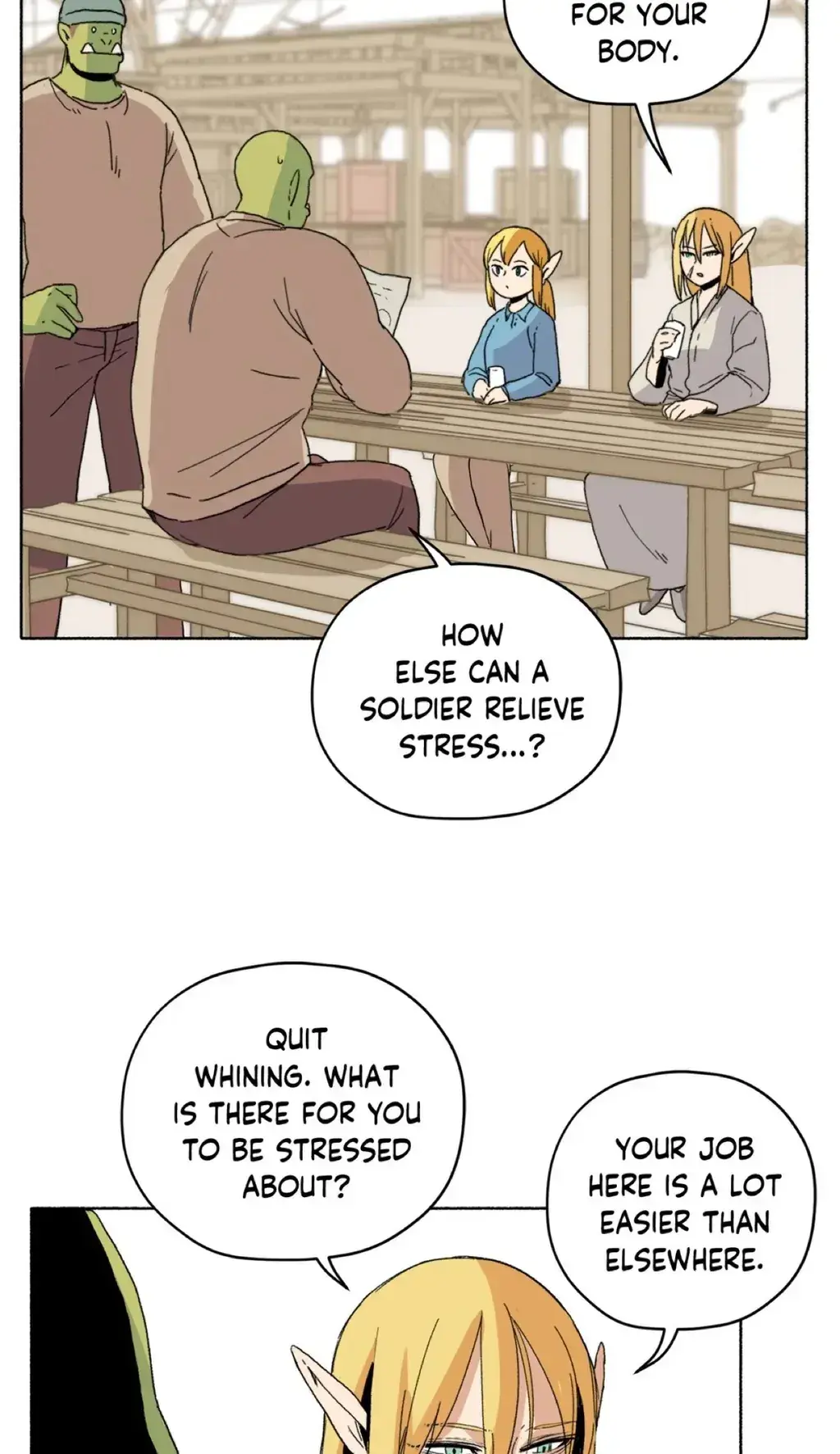 Pampered Prisoners: Elves Among Orcs Chapter 15 page 62 - 