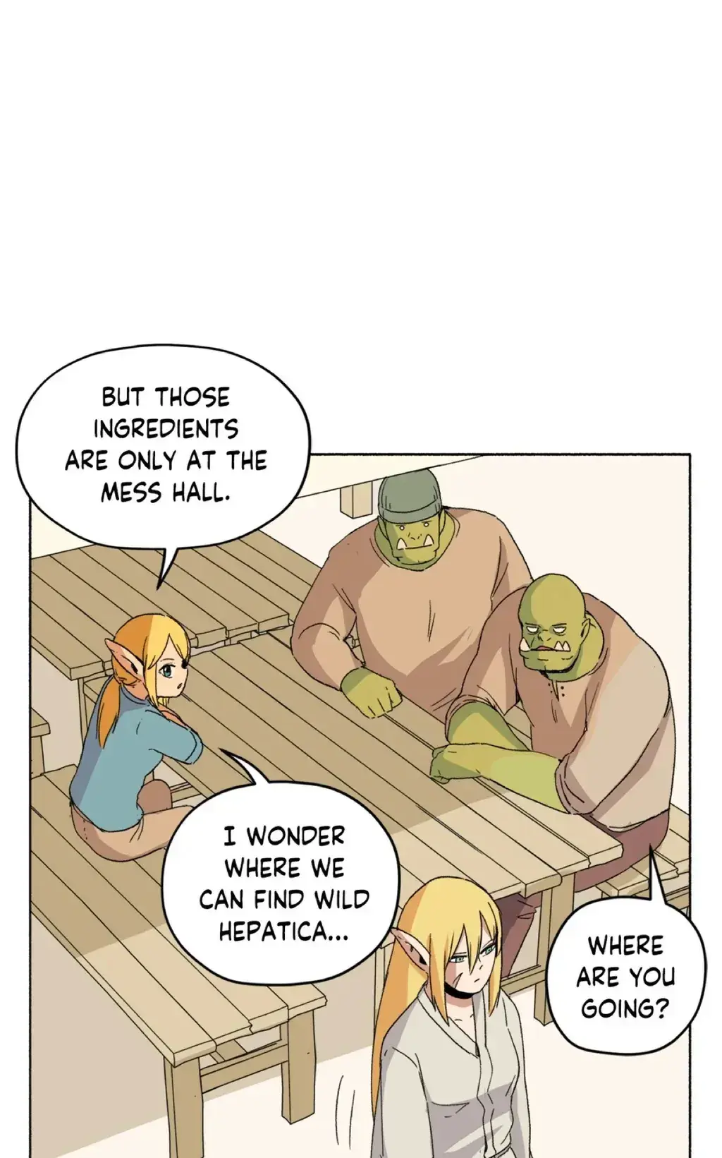 Pampered Prisoners: Elves Among Orcs Chapter 16 page 19 - 