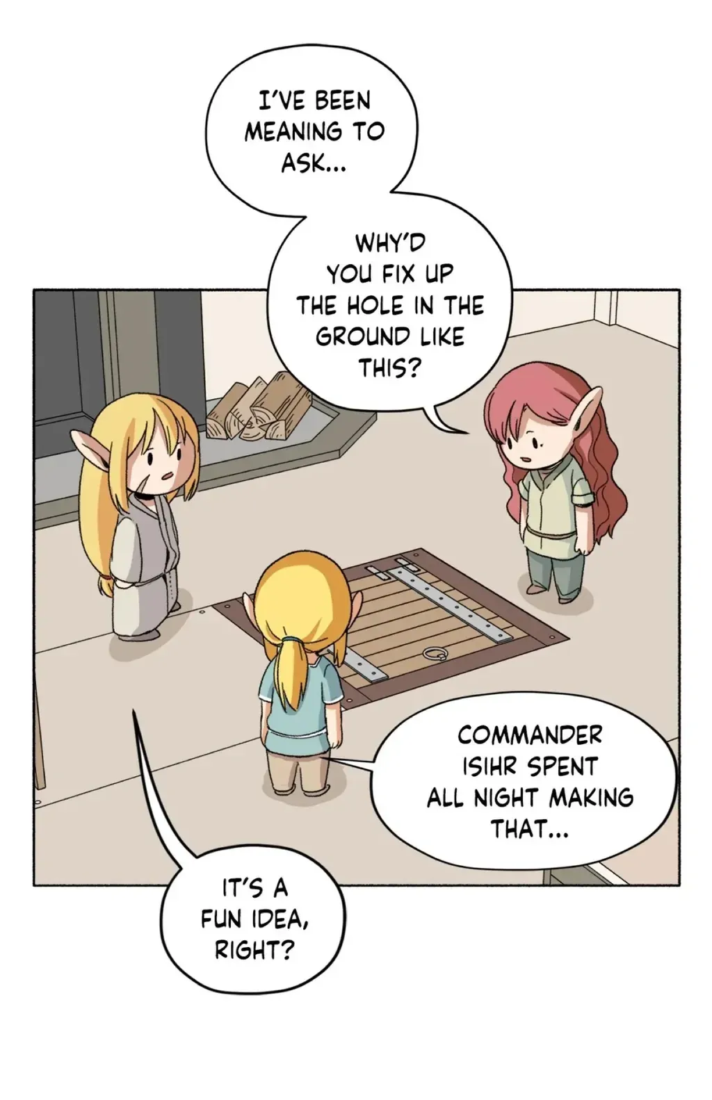 Pampered Prisoners: Elves Among Orcs Chapter 17 page 22 - 