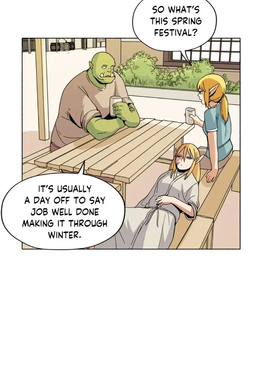Pampered Prisoners: Elves Among Orcs Chapter 17 page 46 - 