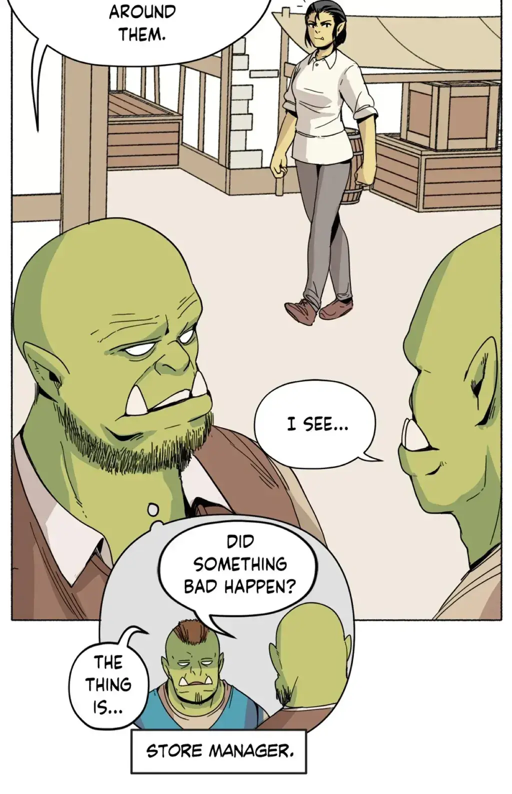 Pampered Prisoners: Elves Among Orcs Chapter 17 page 58 - 