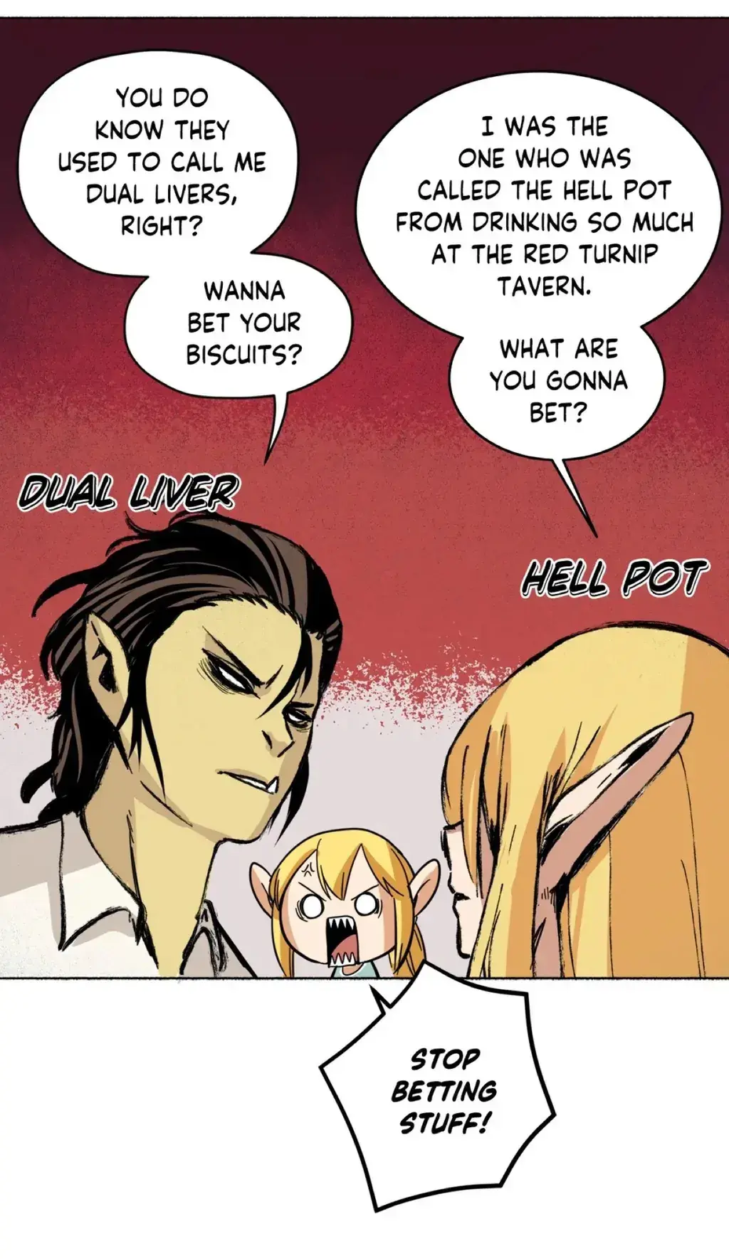 Pampered Prisoners: Elves Among Orcs Chapter 17 page 74 - 