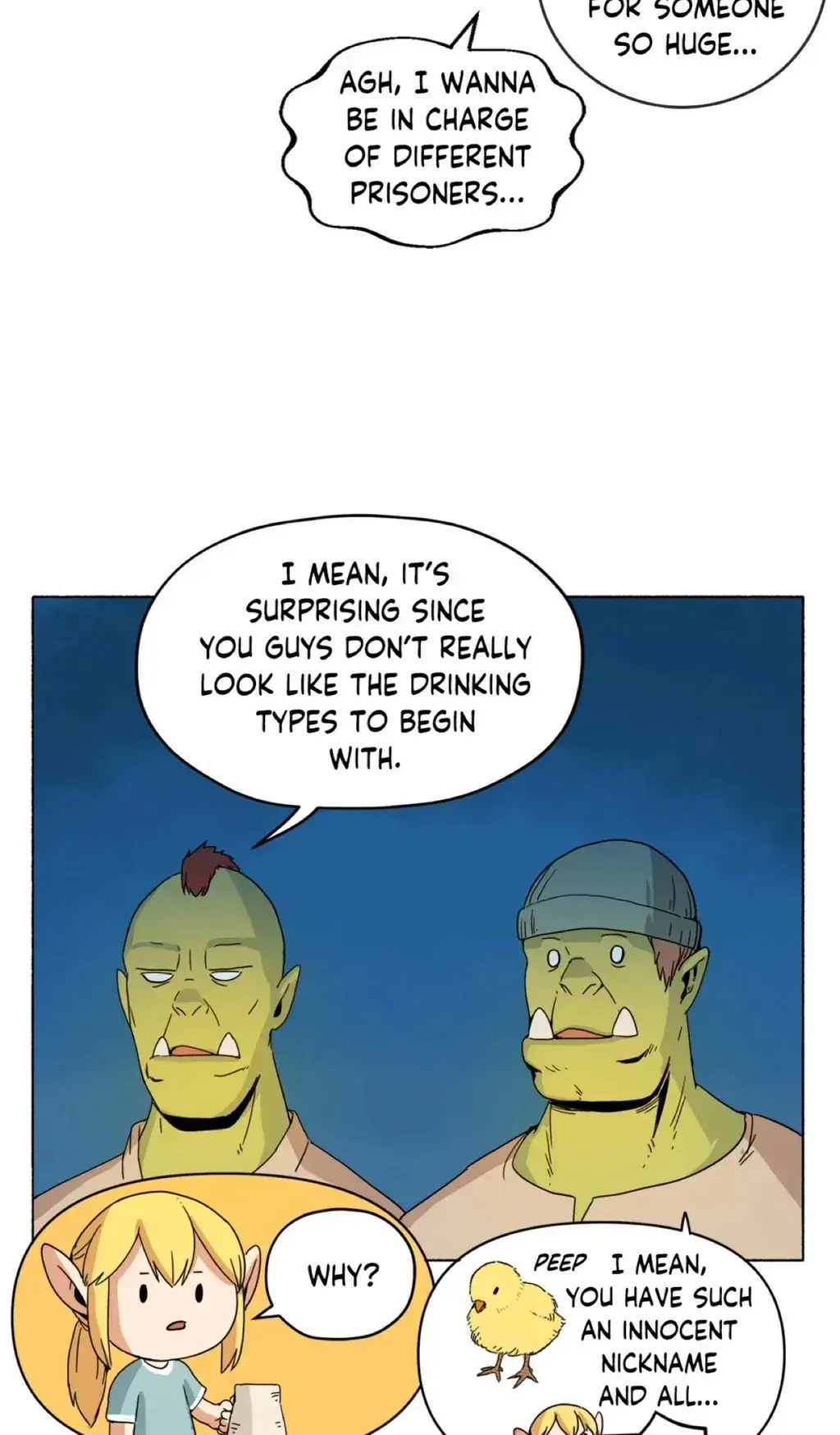 Pampered Prisoners: Elves Among Orcs Chapter 18 page 12 - 