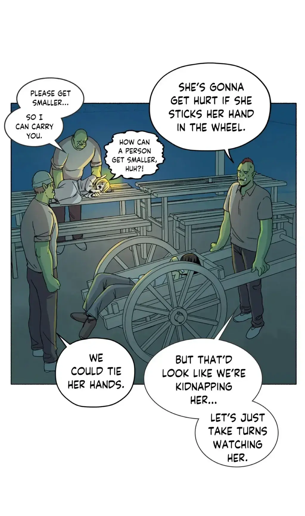 Pampered Prisoners: Elves Among Orcs Chapter 18 page 26 - 