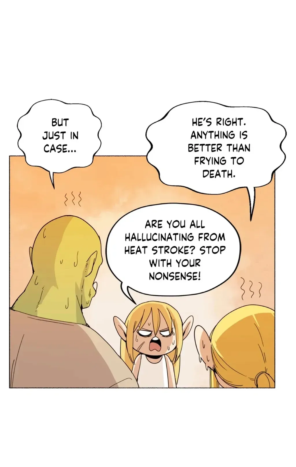 Pampered Prisoners: Elves Among Orcs Chapter 18 page 62 - 