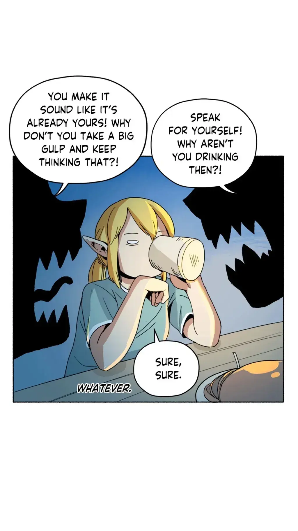 Pampered Prisoners: Elves Among Orcs Chapter 18 page 8 - 