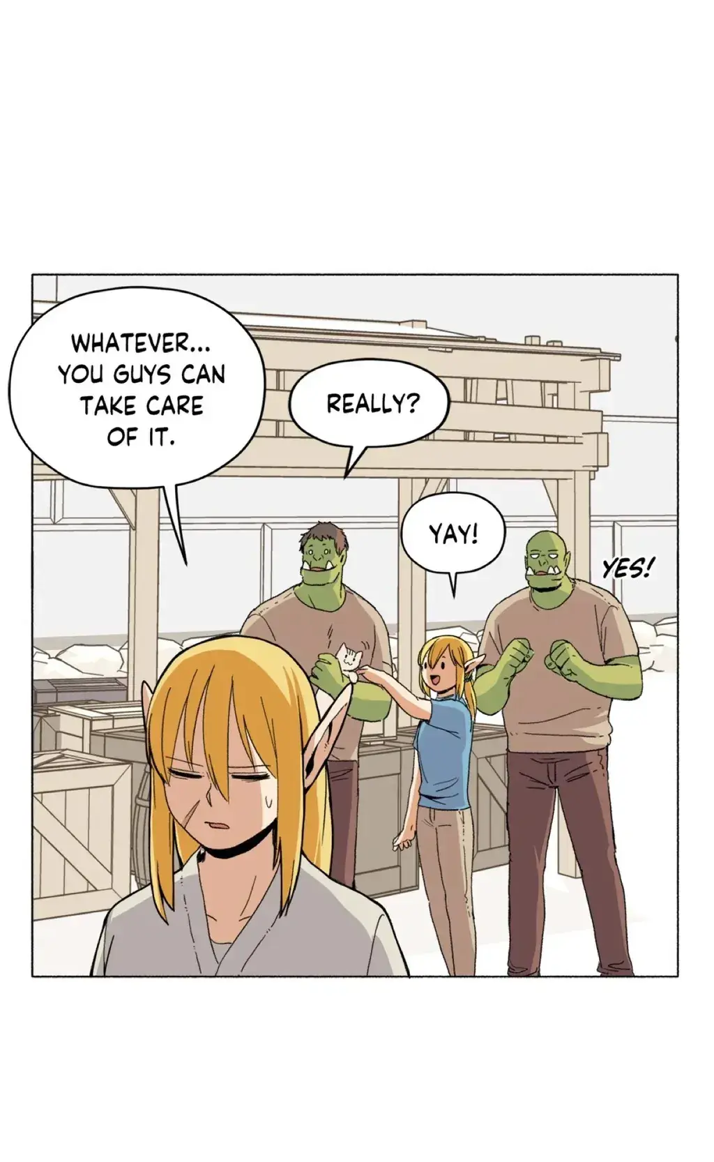 Pampered Prisoners: Elves Among Orcs Chapter 19 page 18 - 