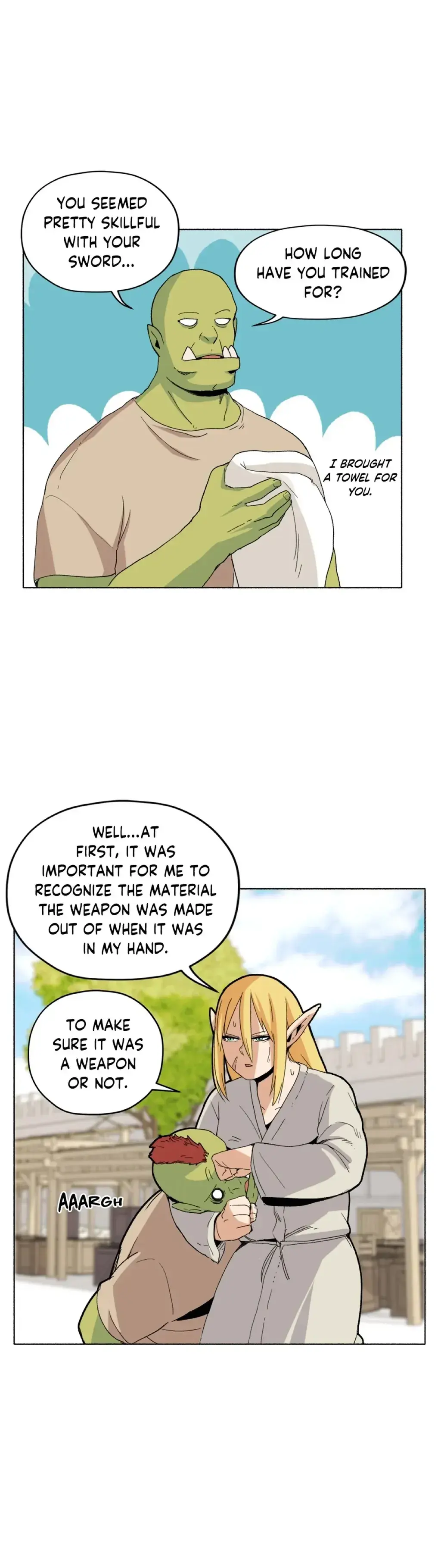 Pampered Prisoners: Elves Among Orcs Chapter 20 page 12 - 