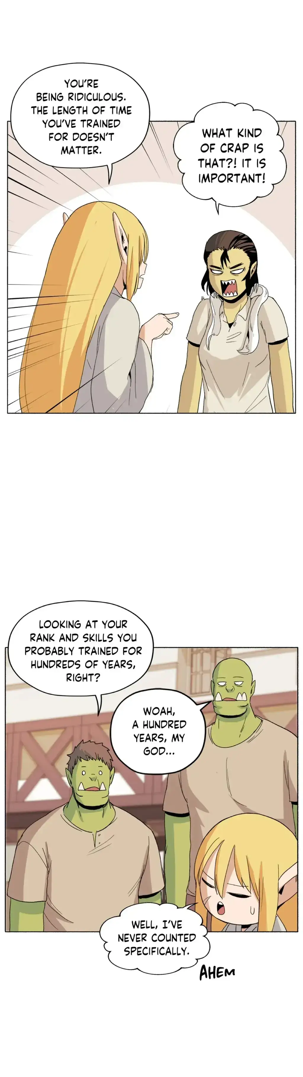 Pampered Prisoners: Elves Among Orcs Chapter 20 page 14 - 