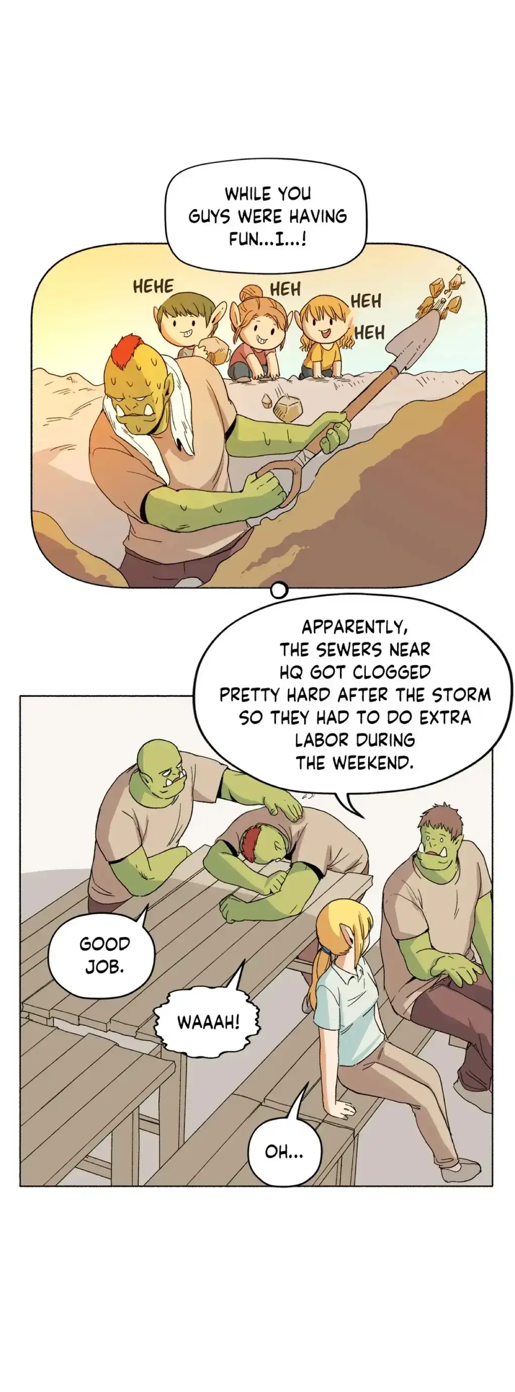 Pampered Prisoners: Elves Among Orcs Chapter 20 page 8 - 