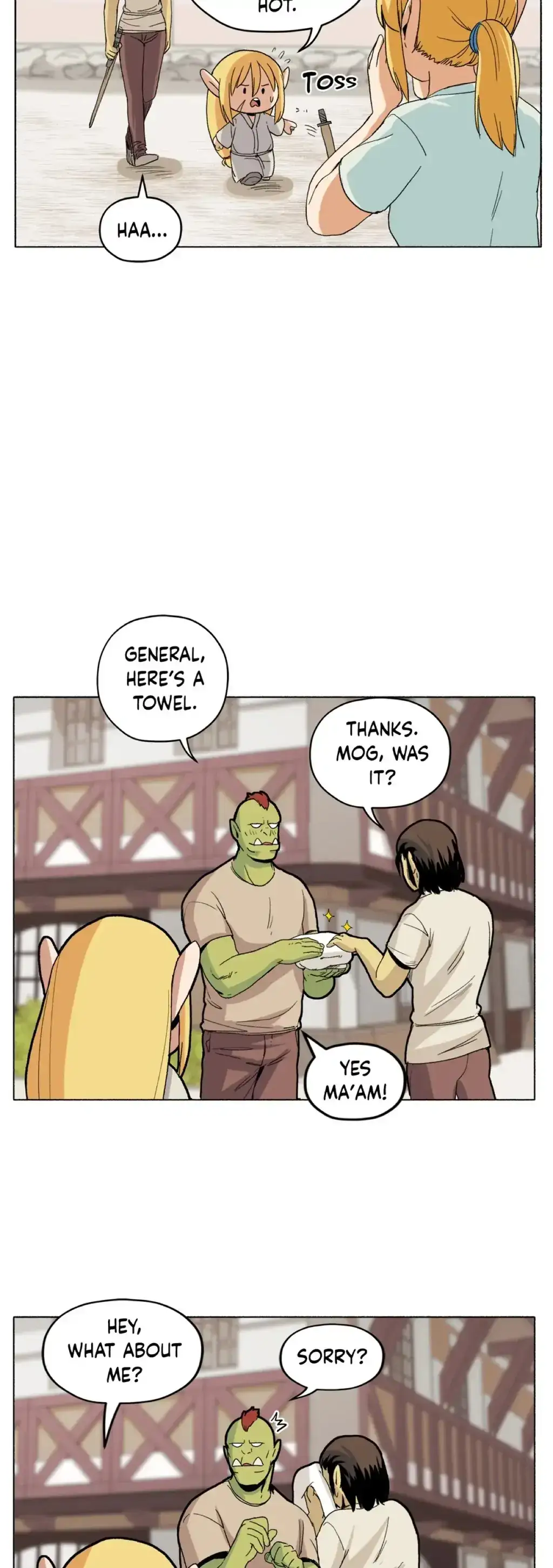 Pampered Prisoners: Elves Among Orcs Chapter 20 page 10 - 
