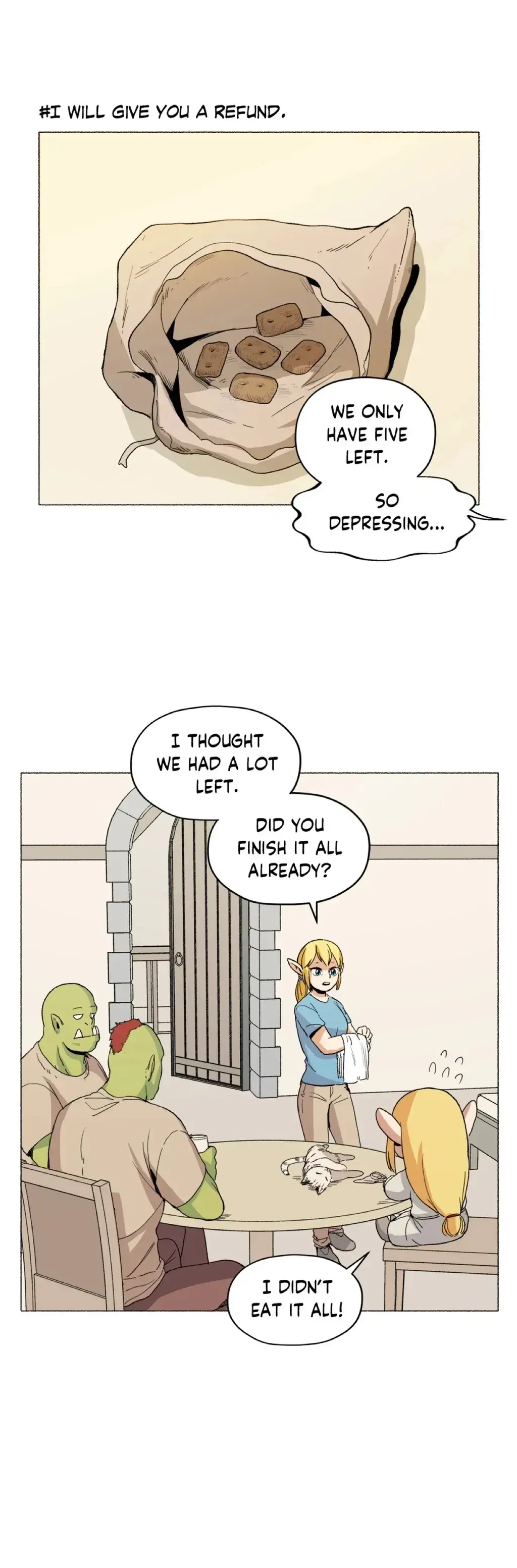Pampered Prisoners: Elves Among Orcs Chapter 21 page 22 - 