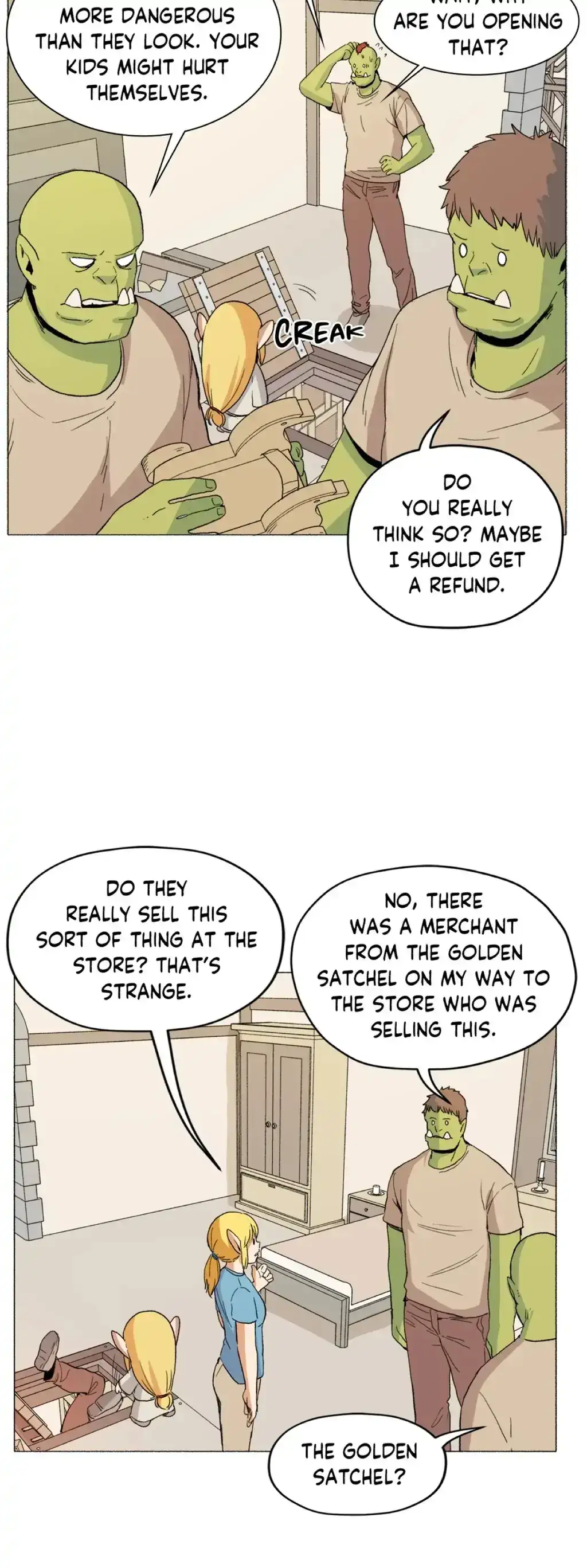 Pampered Prisoners: Elves Among Orcs Chapter 21 page 28 - 