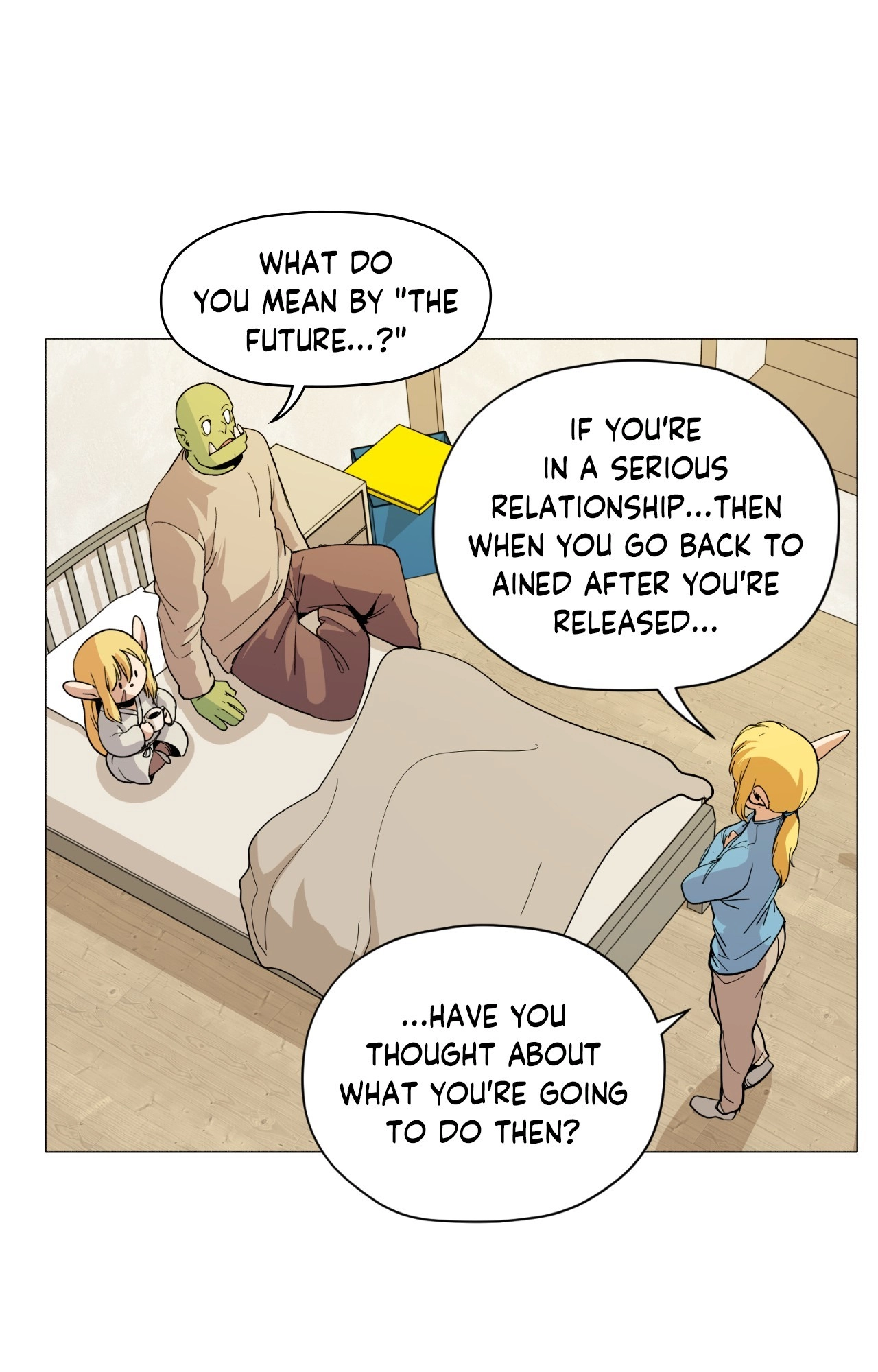Pampered Prisoners: Elves Among Orcs Chapter 216 page 49 - 