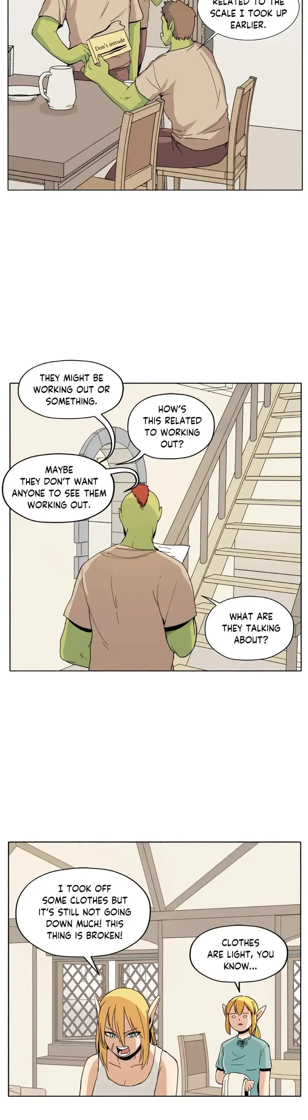 Pampered Prisoners: Elves Among Orcs Chapter 22 page 35 - 