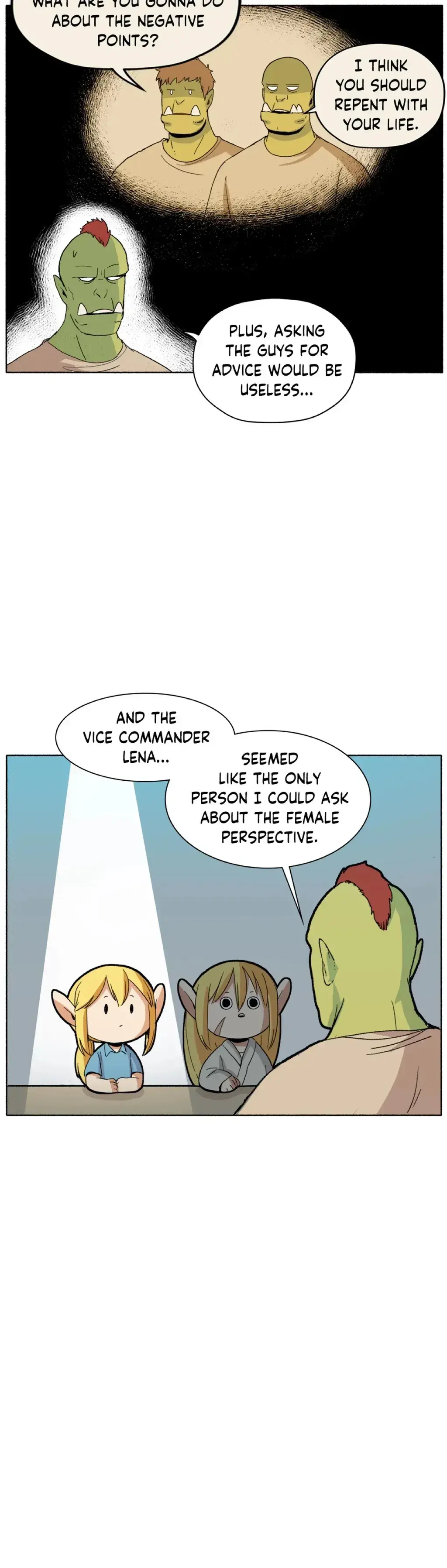 Pampered Prisoners: Elves Among Orcs Chapter 22 page 10 - 