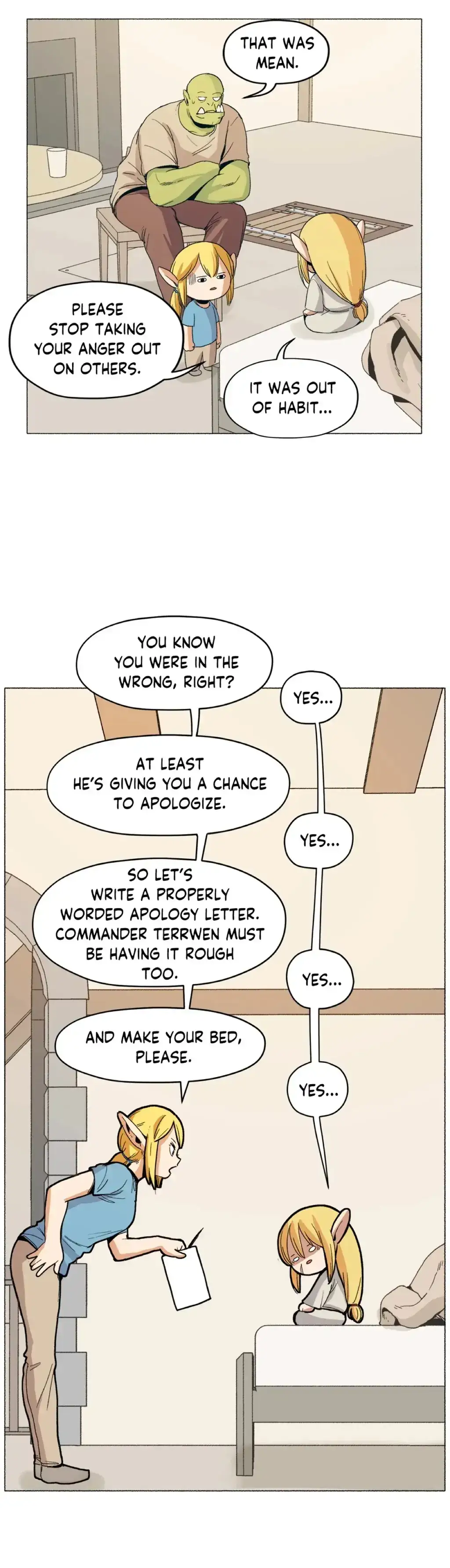 Pampered Prisoners: Elves Among Orcs Chapter 23 page 32 - 