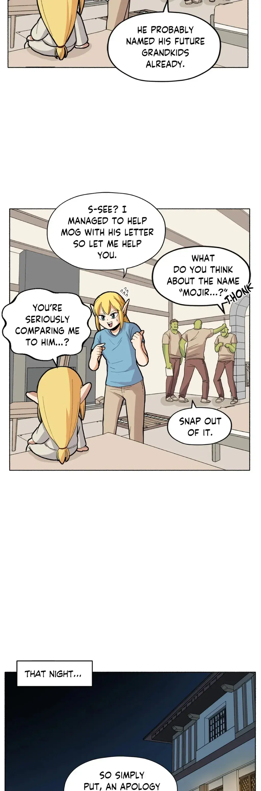 Pampered Prisoners: Elves Among Orcs Chapter 23 page 36 - 
