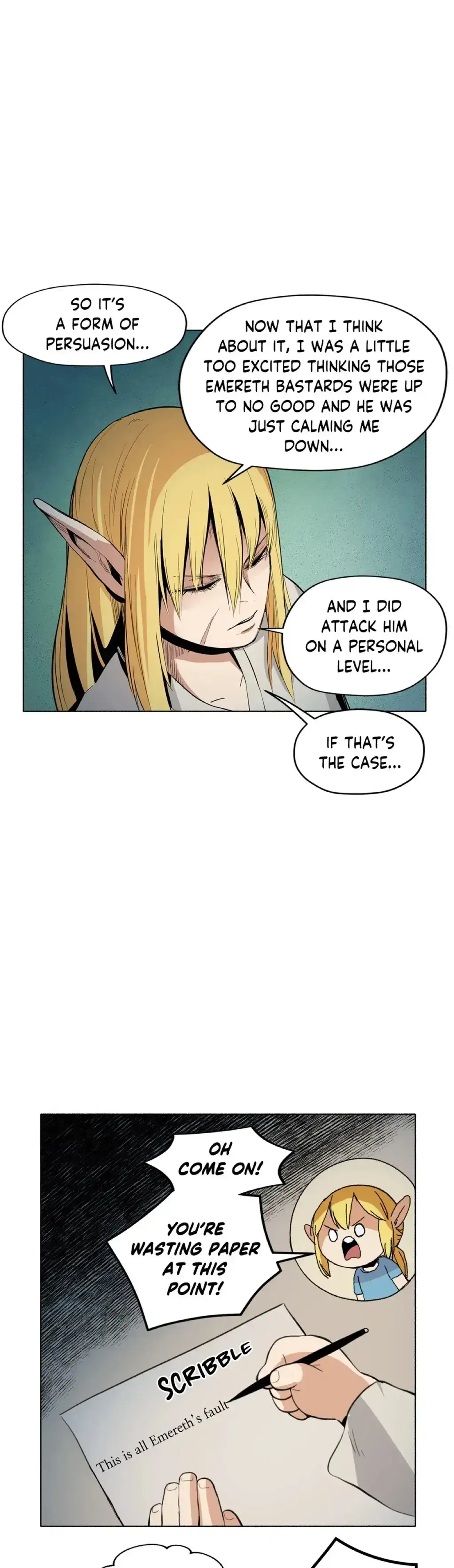 Pampered Prisoners: Elves Among Orcs Chapter 23 page 38 - 