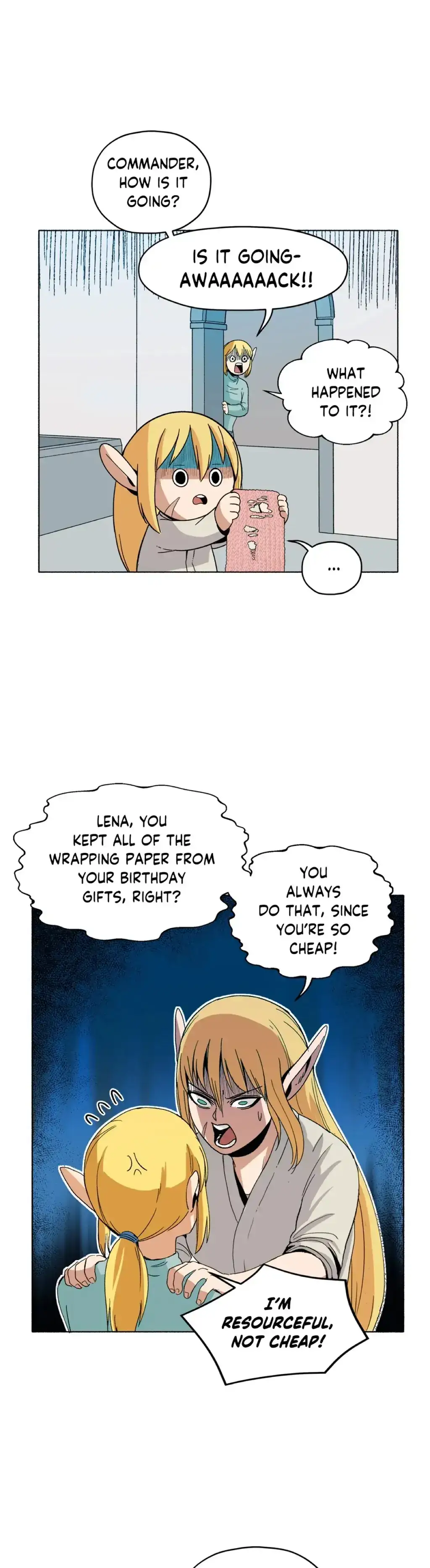 Pampered Prisoners: Elves Among Orcs Chapter 27 page 13 - 