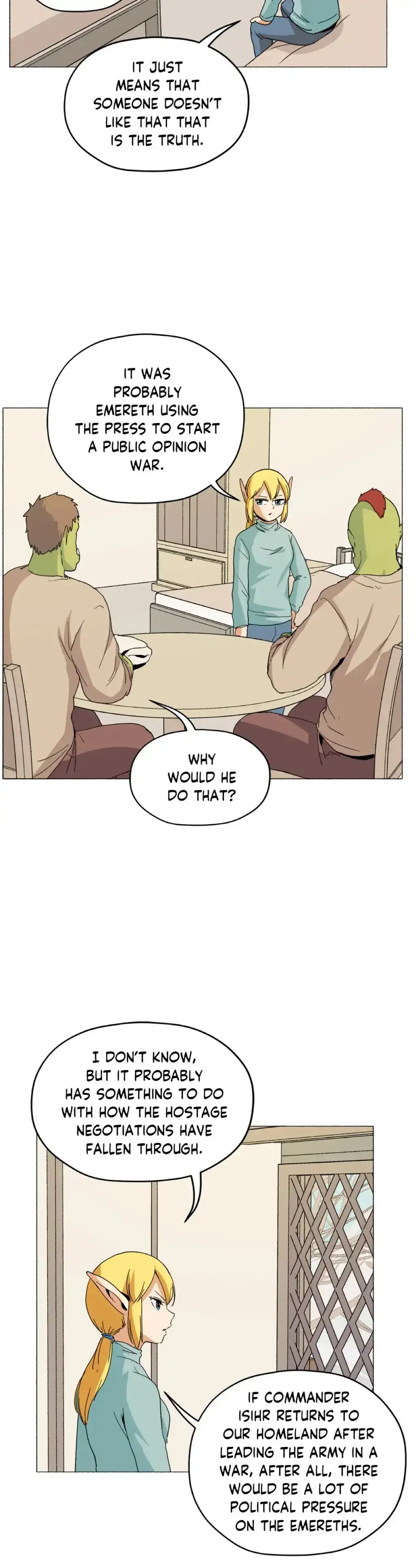 Pampered Prisoners: Elves Among Orcs Chapter 27 page 21 - 