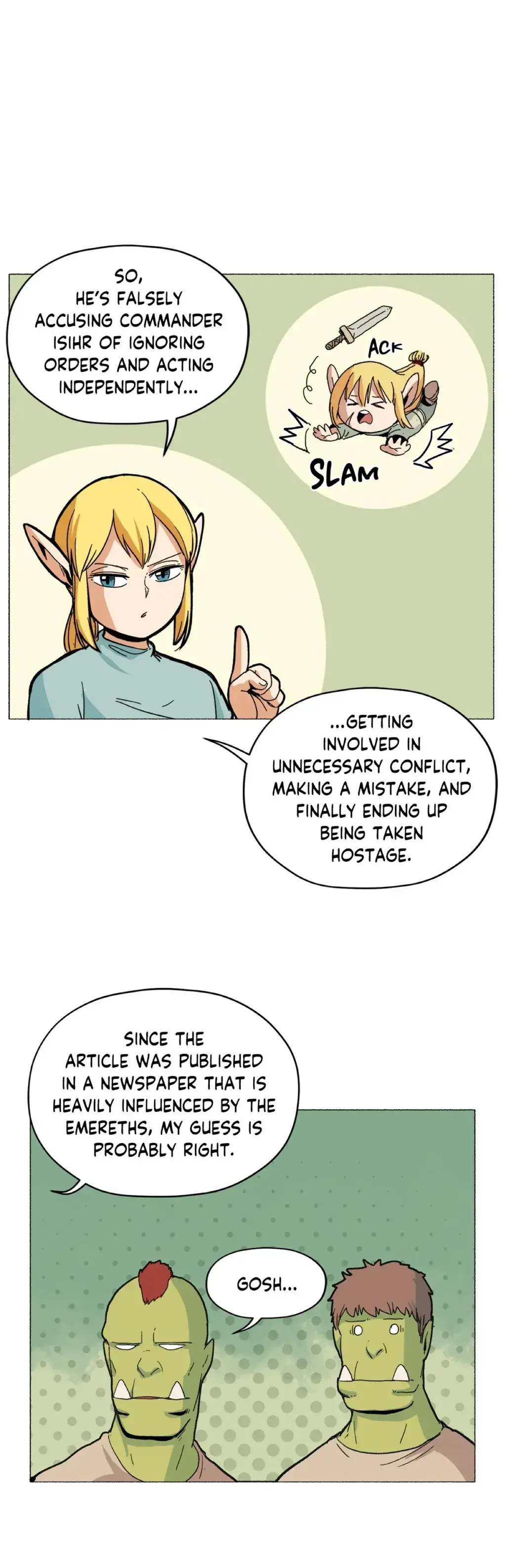 Pampered Prisoners: Elves Among Orcs Chapter 27 page 22 - 