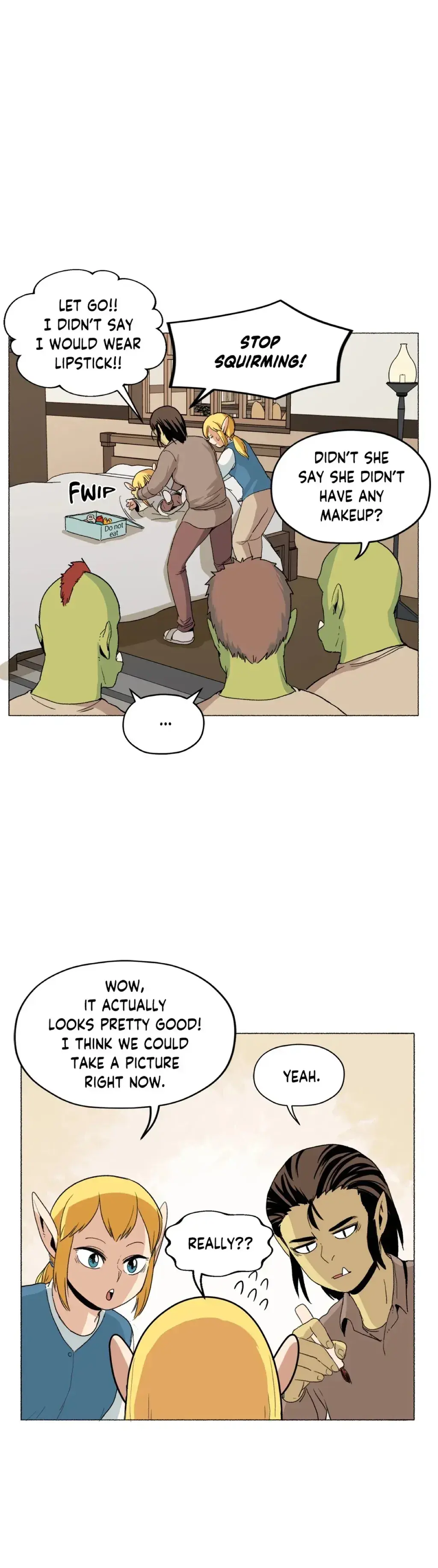 Pampered Prisoners: Elves Among Orcs Chapter 28 page 19 - 