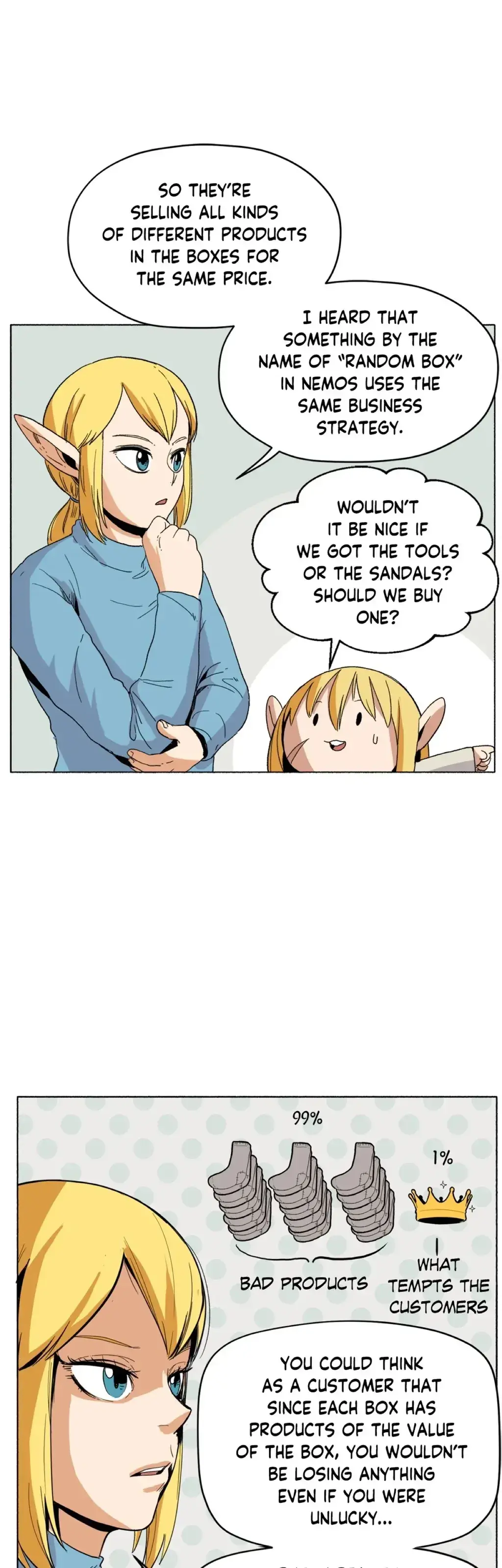 Pampered Prisoners: Elves Among Orcs Chapter 28 page 31 - 