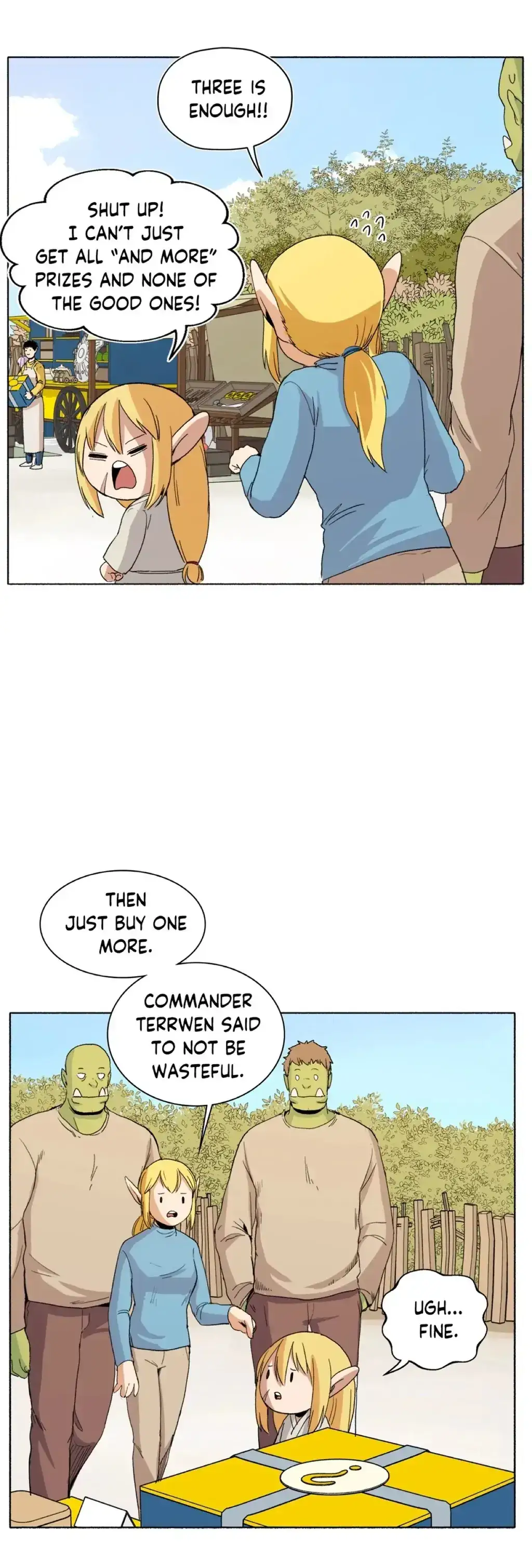 Pampered Prisoners: Elves Among Orcs Chapter 28 page 37 - 