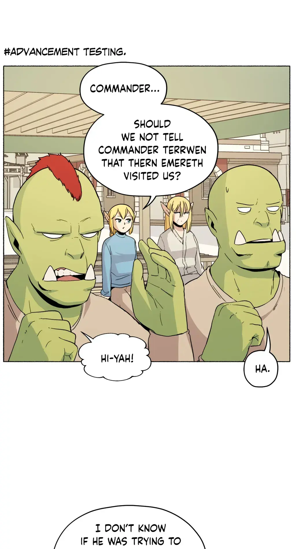 Pampered Prisoners: Elves Among Orcs Chapter 29 page 34 - 