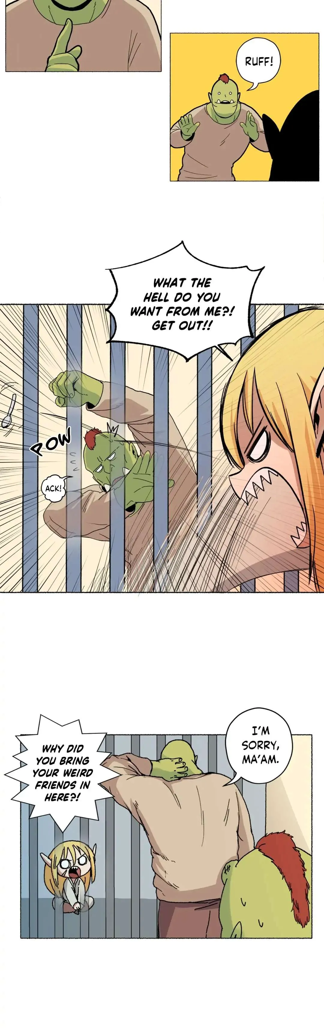 Pampered Prisoners: Elves Among Orcs Chapter 3 page 9 - 