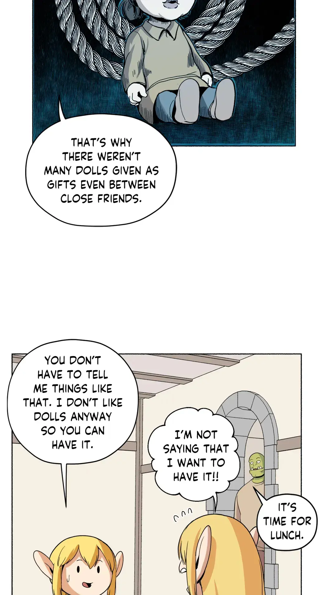 Pampered Prisoners: Elves Among Orcs Chapter 30 page 13 - 
