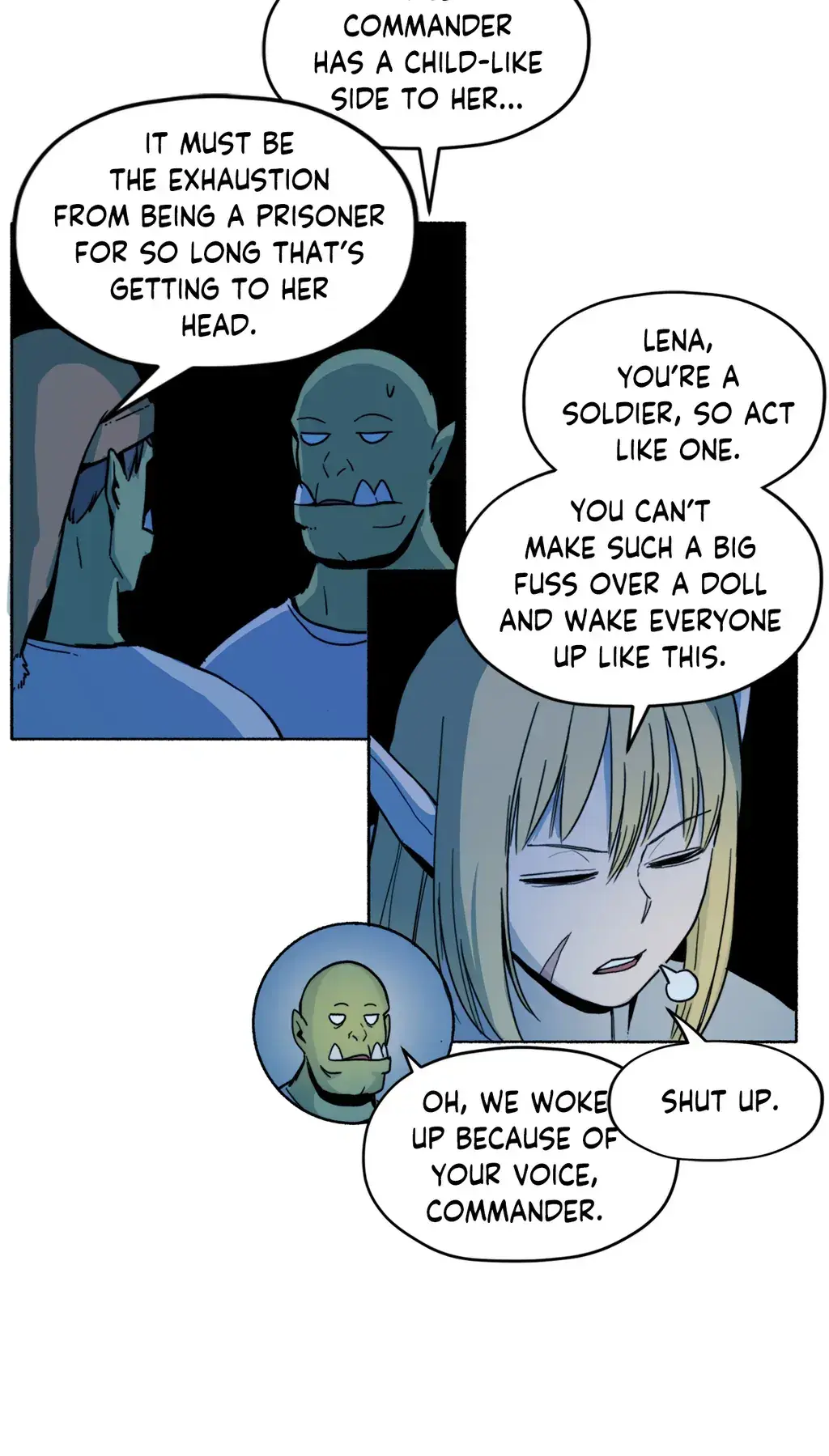 Pampered Prisoners: Elves Among Orcs Chapter 30 page 75 - 