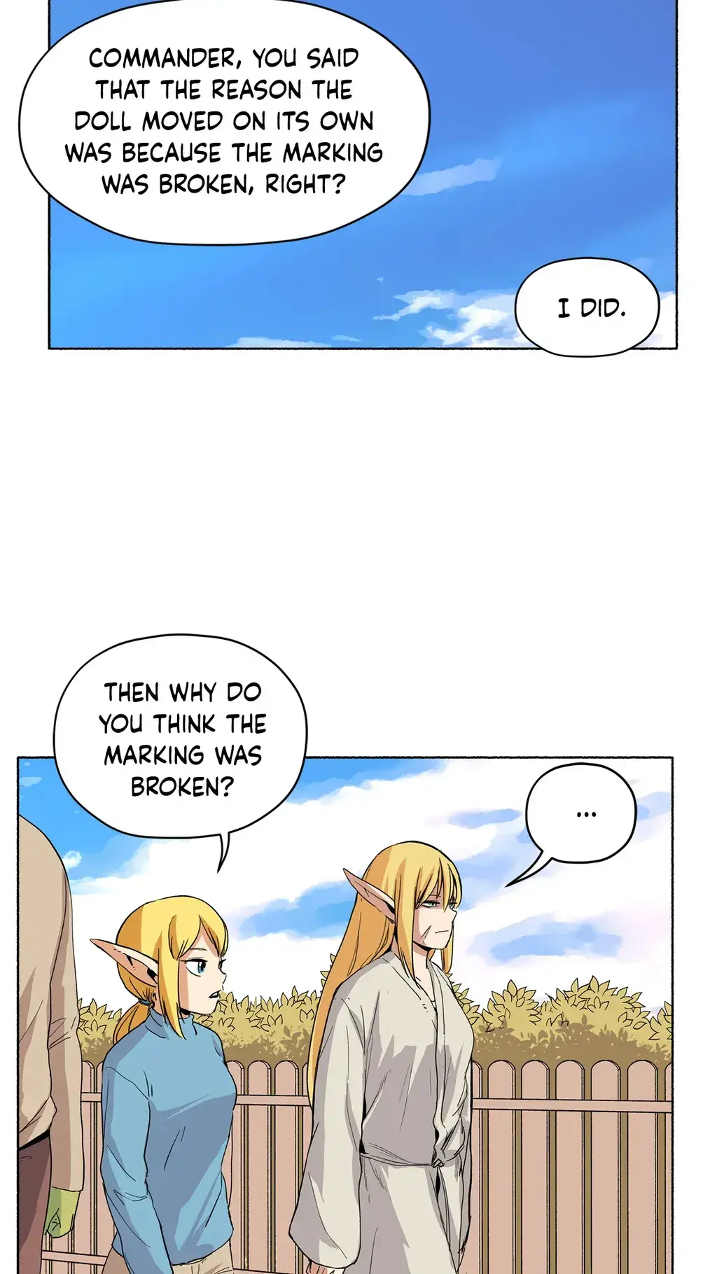 Pampered Prisoners: Elves Among Orcs Chapter 31 page 35 - 