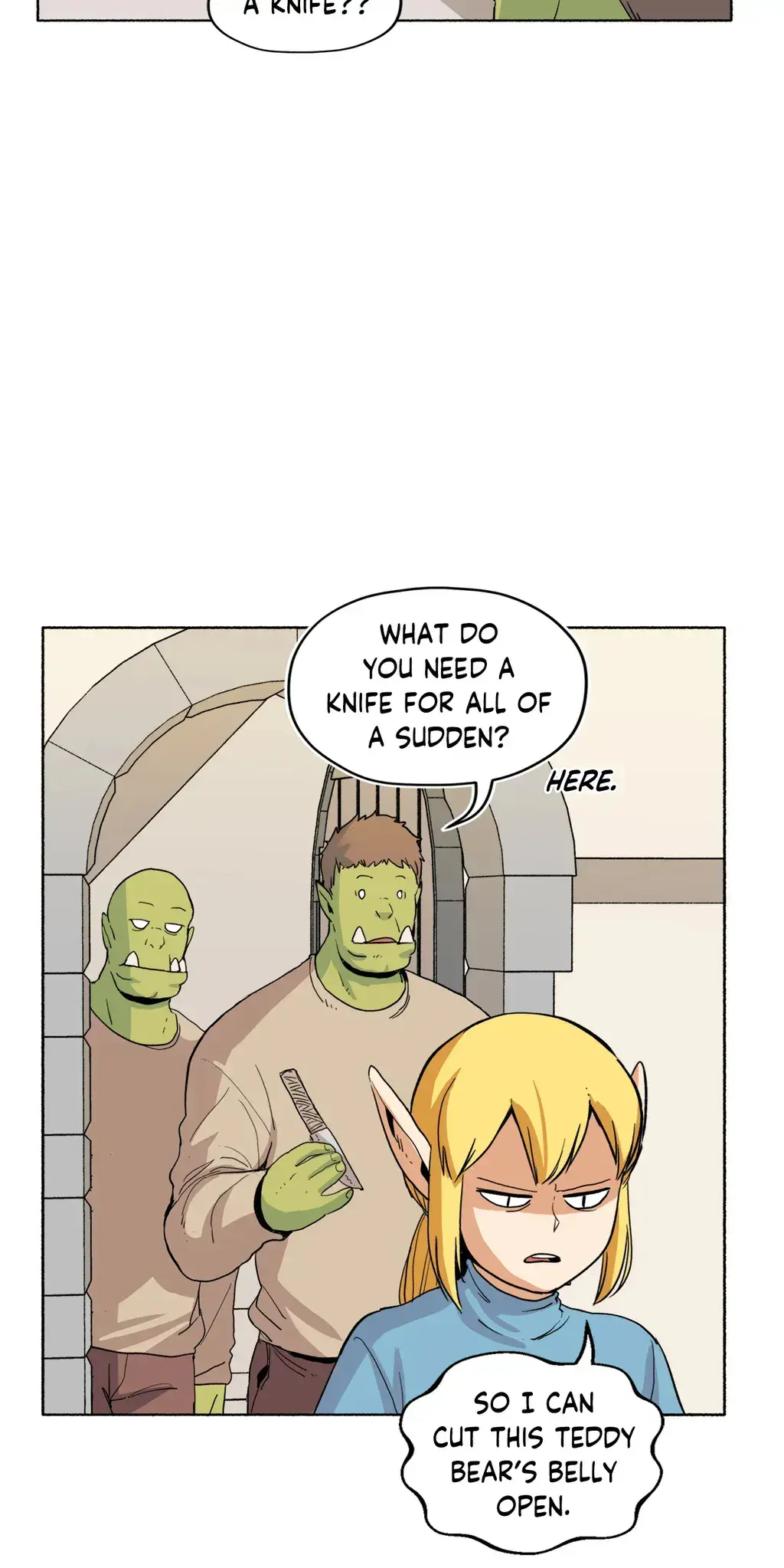Pampered Prisoners: Elves Among Orcs Chapter 31 page 8 - 