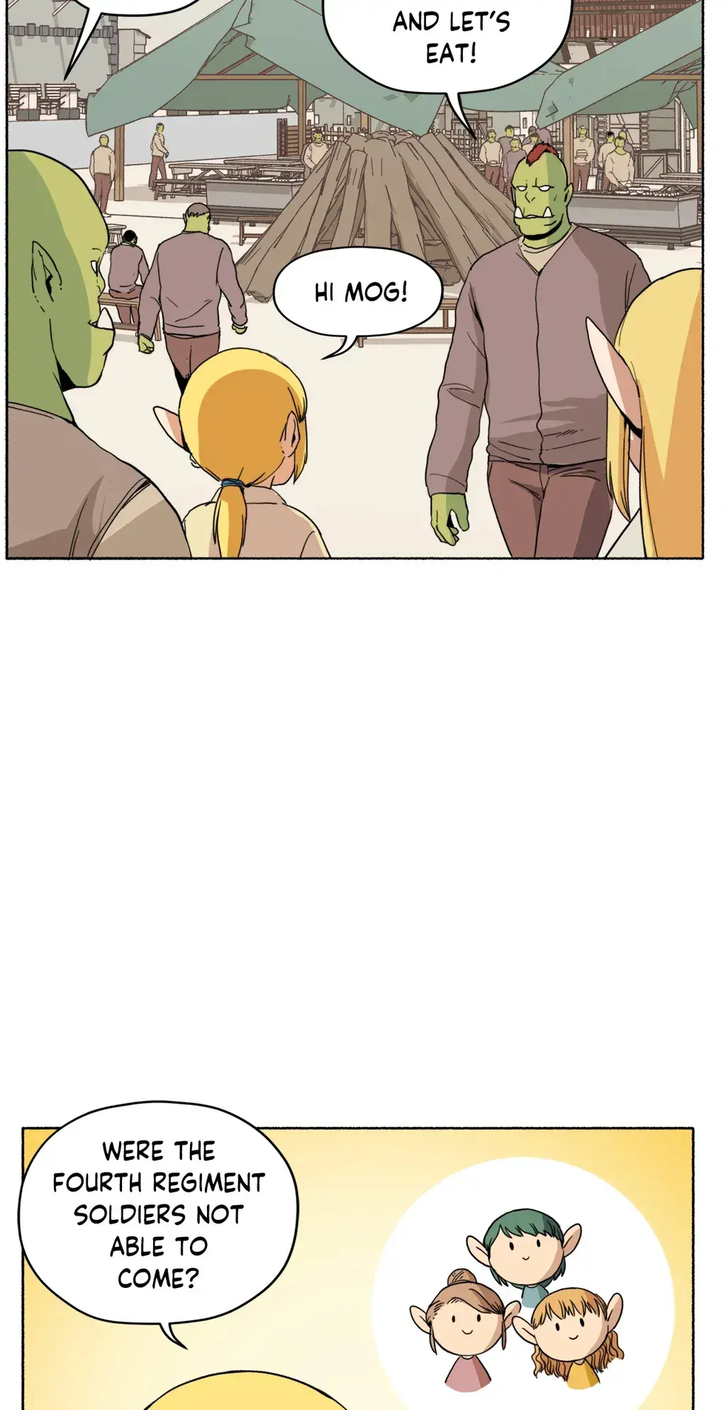Pampered Prisoners: Elves Among Orcs Chapter 32 page 12 - 