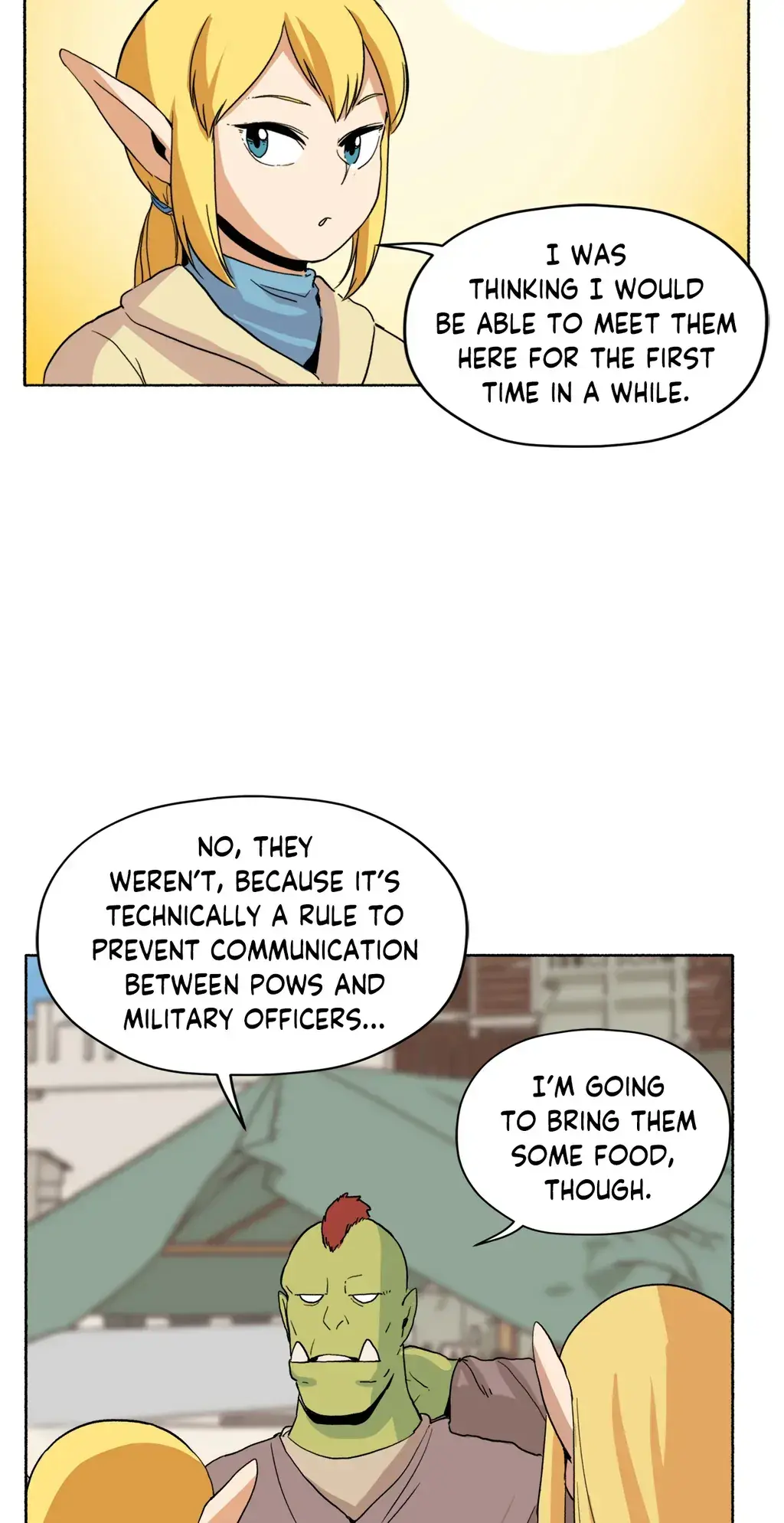 Pampered Prisoners: Elves Among Orcs Chapter 32 page 13 - 