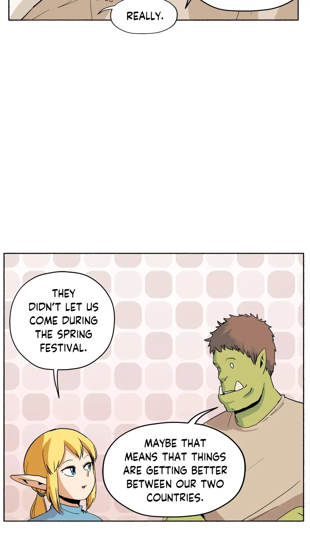 Pampered Prisoners: Elves Among Orcs Chapter 32 page 8 - 