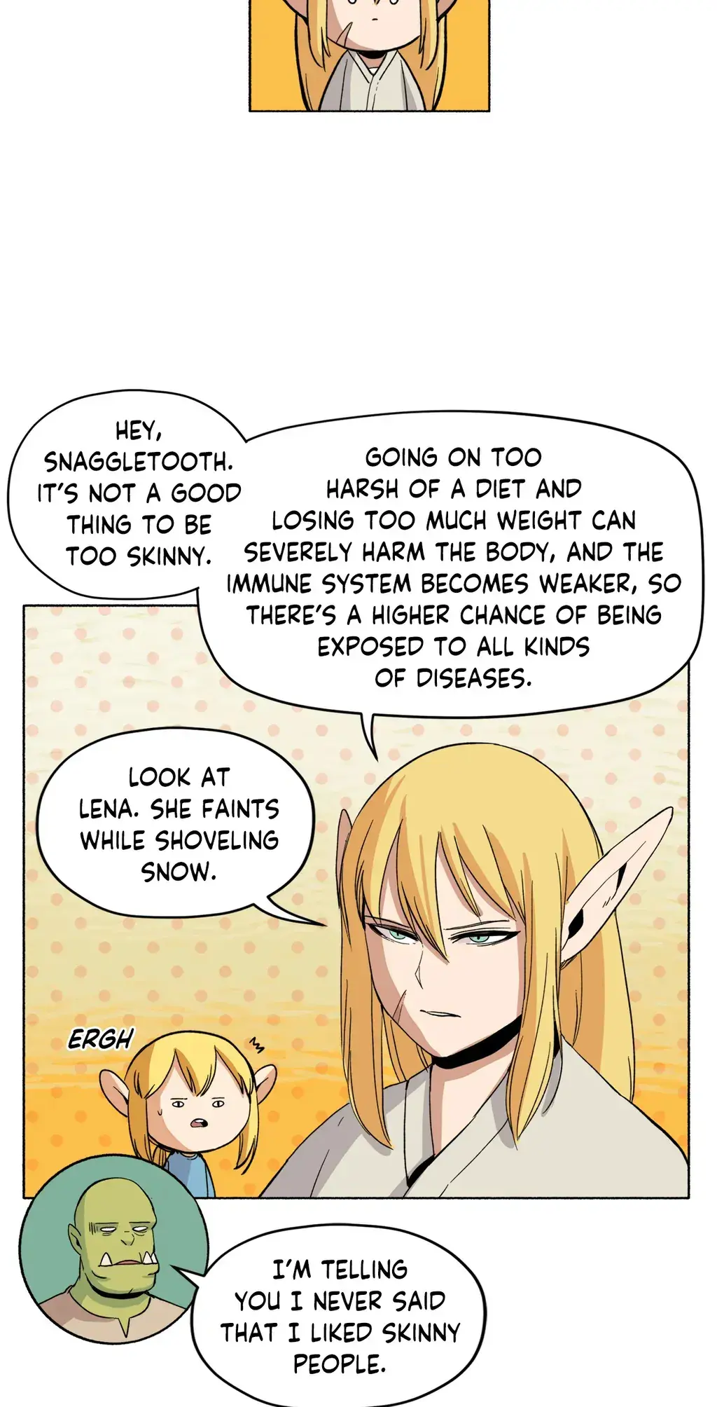 Pampered Prisoners: Elves Among Orcs Chapter 33 page 74 - 
