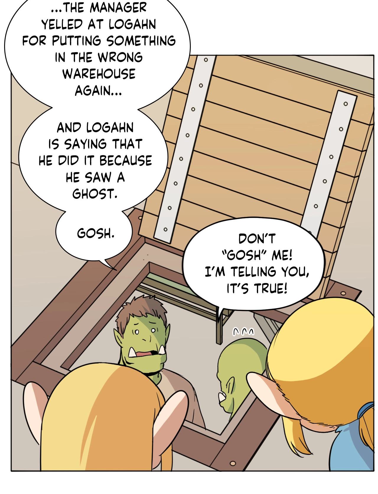 Pampered Prisoners: Elves Among Orcs Chapter 36 page 14 - 