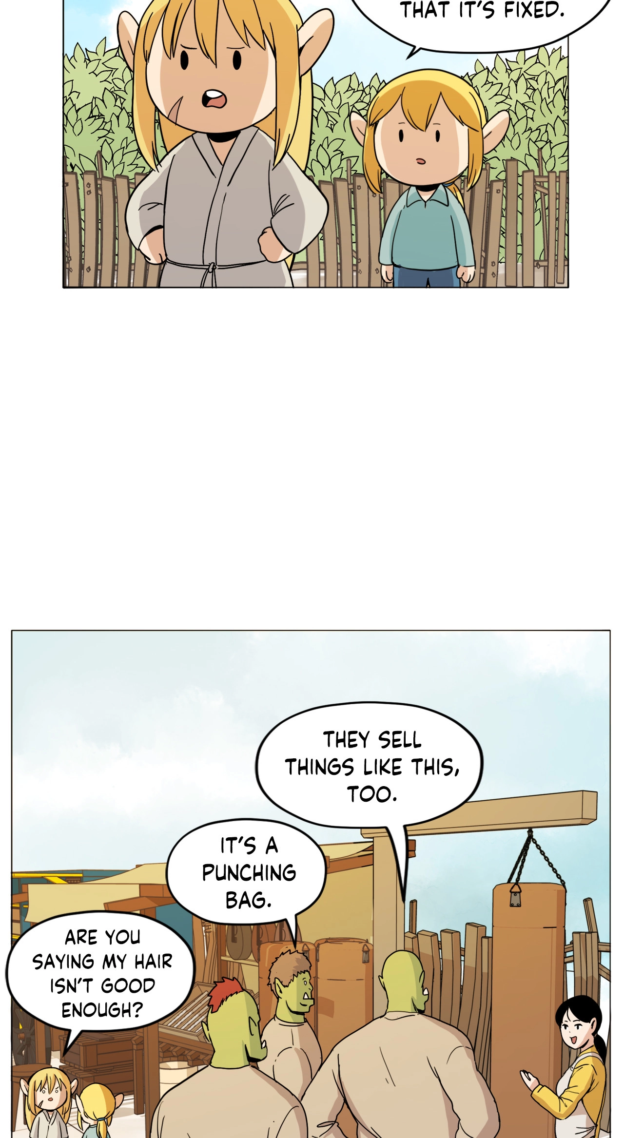 Pampered Prisoners: Elves Among Orcs Chapter 39 page 42 - 