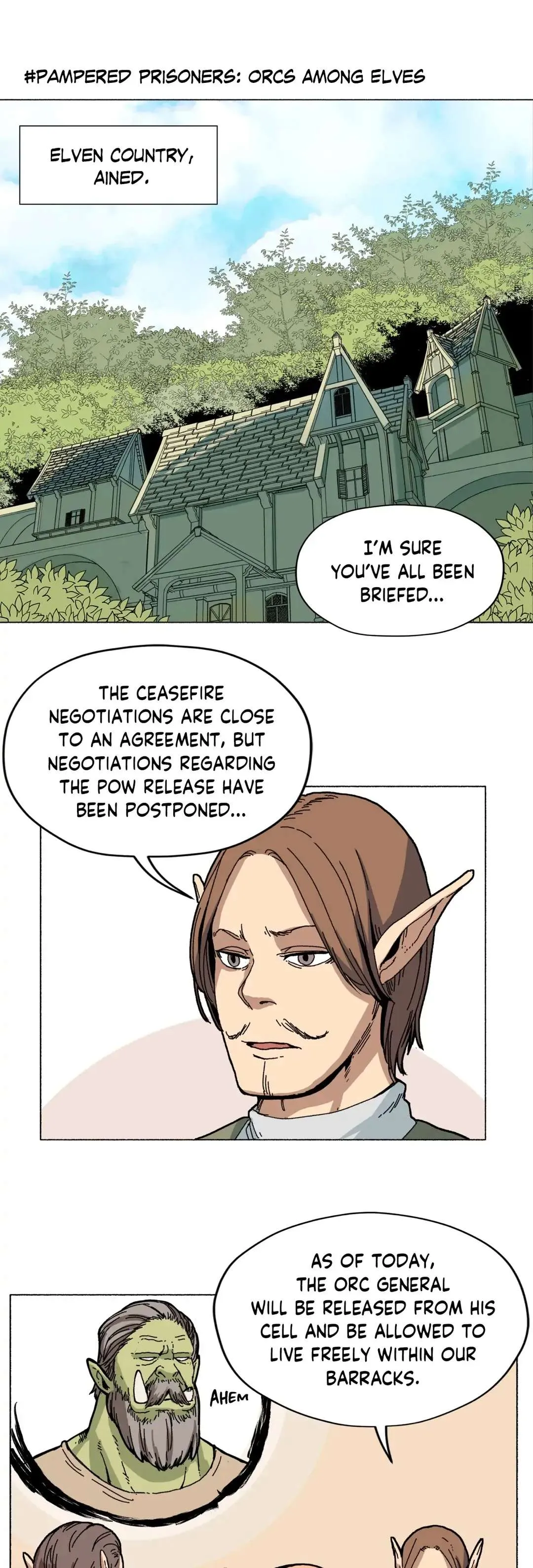 Pampered Prisoners: Elves Among Orcs Chapter 4 page 13 - 